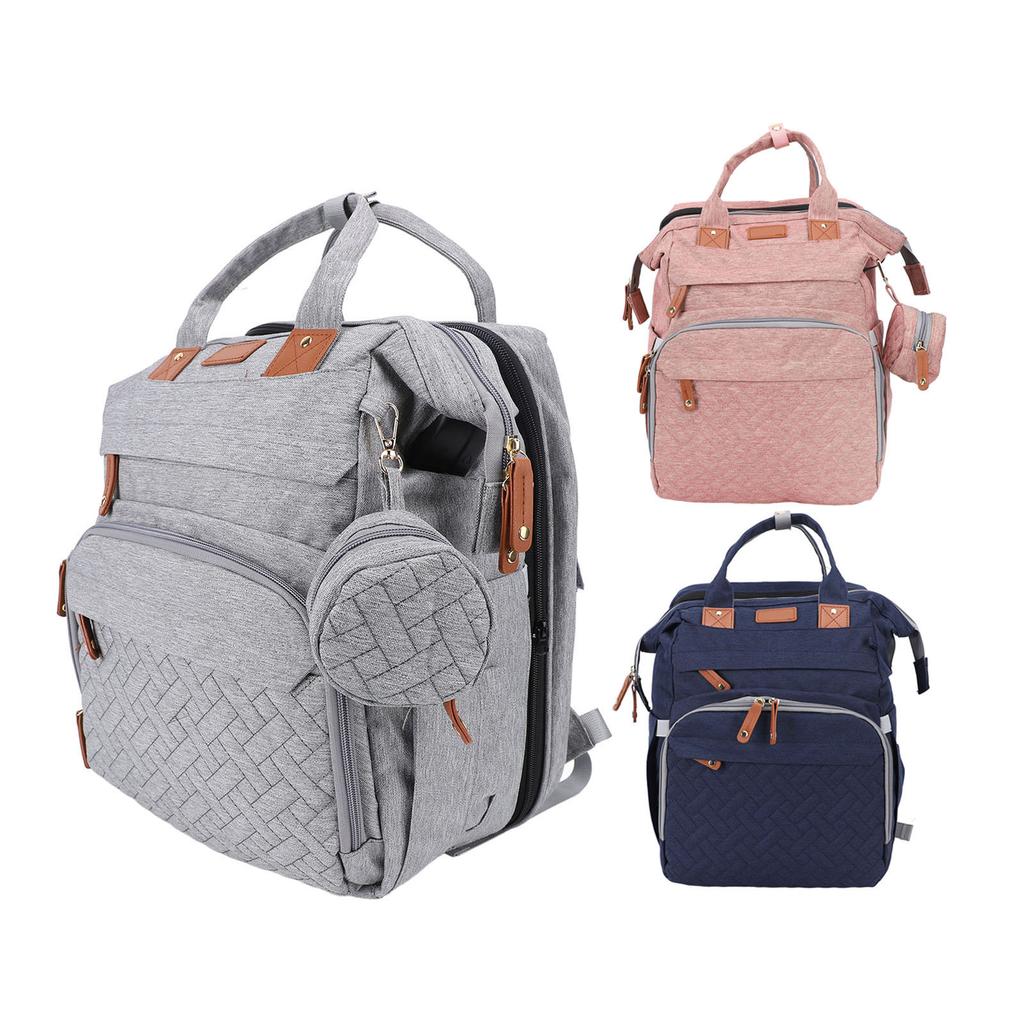 Складная многофункциональная сумка для подгузников, рюкзак для детских подгузников с USB-портом для зарядки для путешествий