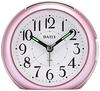 RHYTHM Alarm Clock Analog Small Cute Continuous Second Hand Pink DAILY RA21DN 8REA21DN13