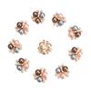 Clothing Garment Decorative Sparkling Crystal Scrapbooking Pearl Rhinestone Sewing Button