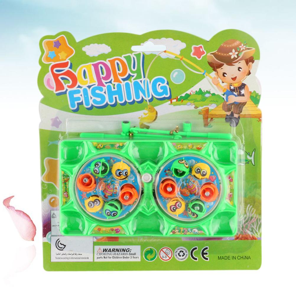 Children Clockwork Fishing Game Baby Magnetic Plastic Fishing Bath Bathroom Summer Water Toy for Bea