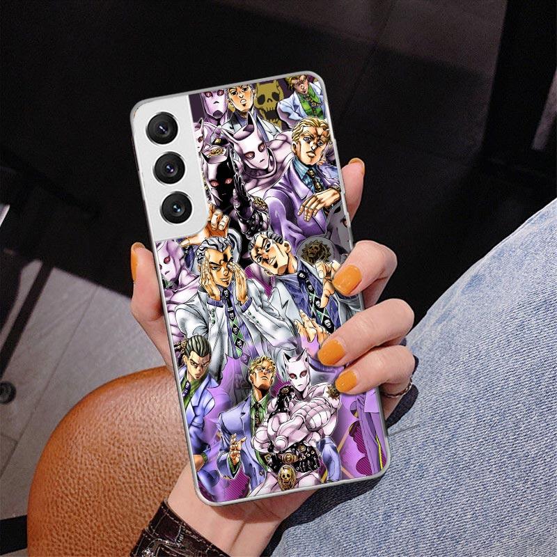 Чехол для телефона JoJo Killer Queen для Samsung Galaxy S26 S25 Edge S23 S24 Ultra S22 Plus S21 S20 FE Уникальный чехол Мягкий чехол Gal
