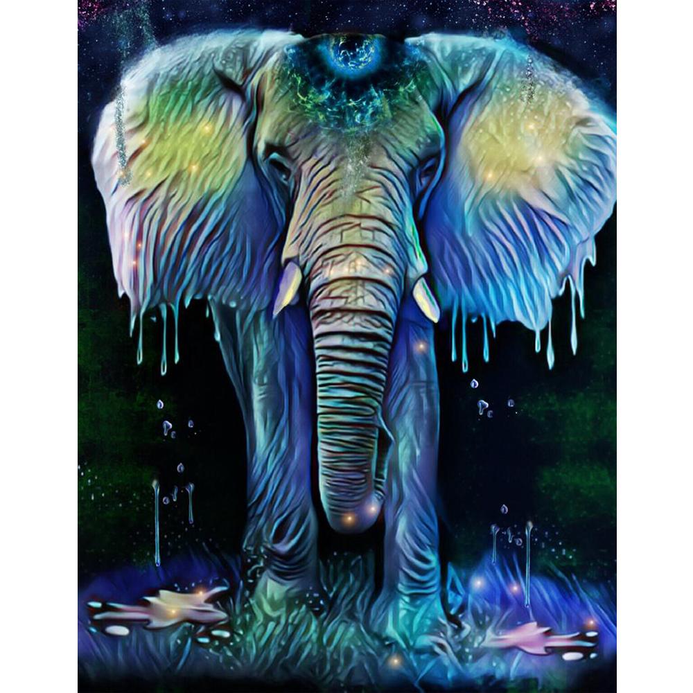 Полная площадь Алмазная картина Портрет Красочные животные Алмазная вышивка Волк Сова Пантера Изображение Стразы Вышивка Крестом Рождественские украшения