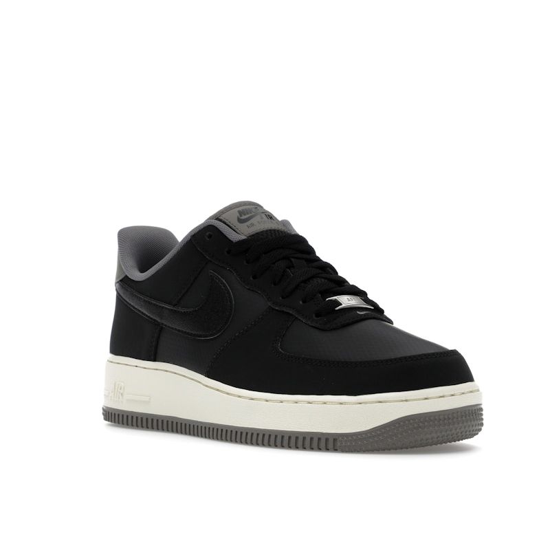 Nike Air Force 1 07 LV8 Black Flat Pewter Unisex Sneakers Coconut-Milk FZ5225-001