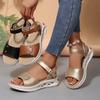 Fashion Sandals for Women 2025 New Summer Travel Platform Comfortable Sandals for Women Outdoor Beach Women's Shoes Platform Sandals