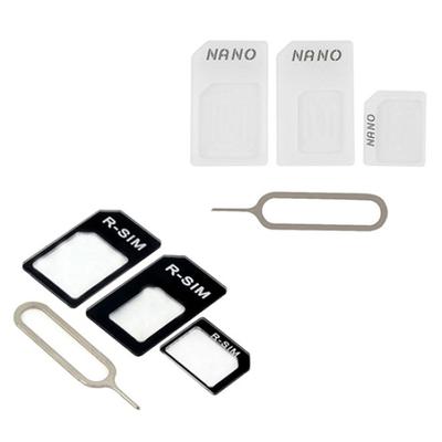 3 в 1 к Micro SIM NanoSIM Card Card к стандартной SIM-карте