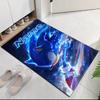 Custom Name Sonic Printed Carpet Rug For Office Chair Living Room Bedroom Kitchen Room Decor Gifts