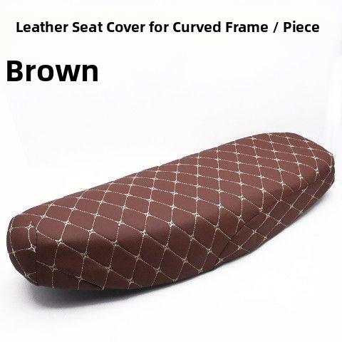 Electric Scooter Battery Car Motorcycle Seat Cushion Cover Anti-scratch Waterproof Thickened Seat Cover3dLeather Seat Cushion