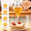 Обновление Сироп для сока Чашка Бутылка для выдавливания Емкость для хранения Подставка Держатель Дозатор капель меда Чайник Банка для меда Контейнер Кухонный аксессуар