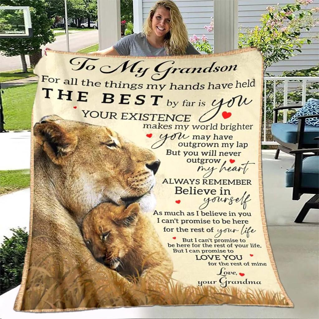 Одеяло для дочери с принтом, фланелевое одеяло для дивана, одеяло для моей дочери, Лев, Тигр, люблю тебя, мама, папа, волк, подарки для дочери