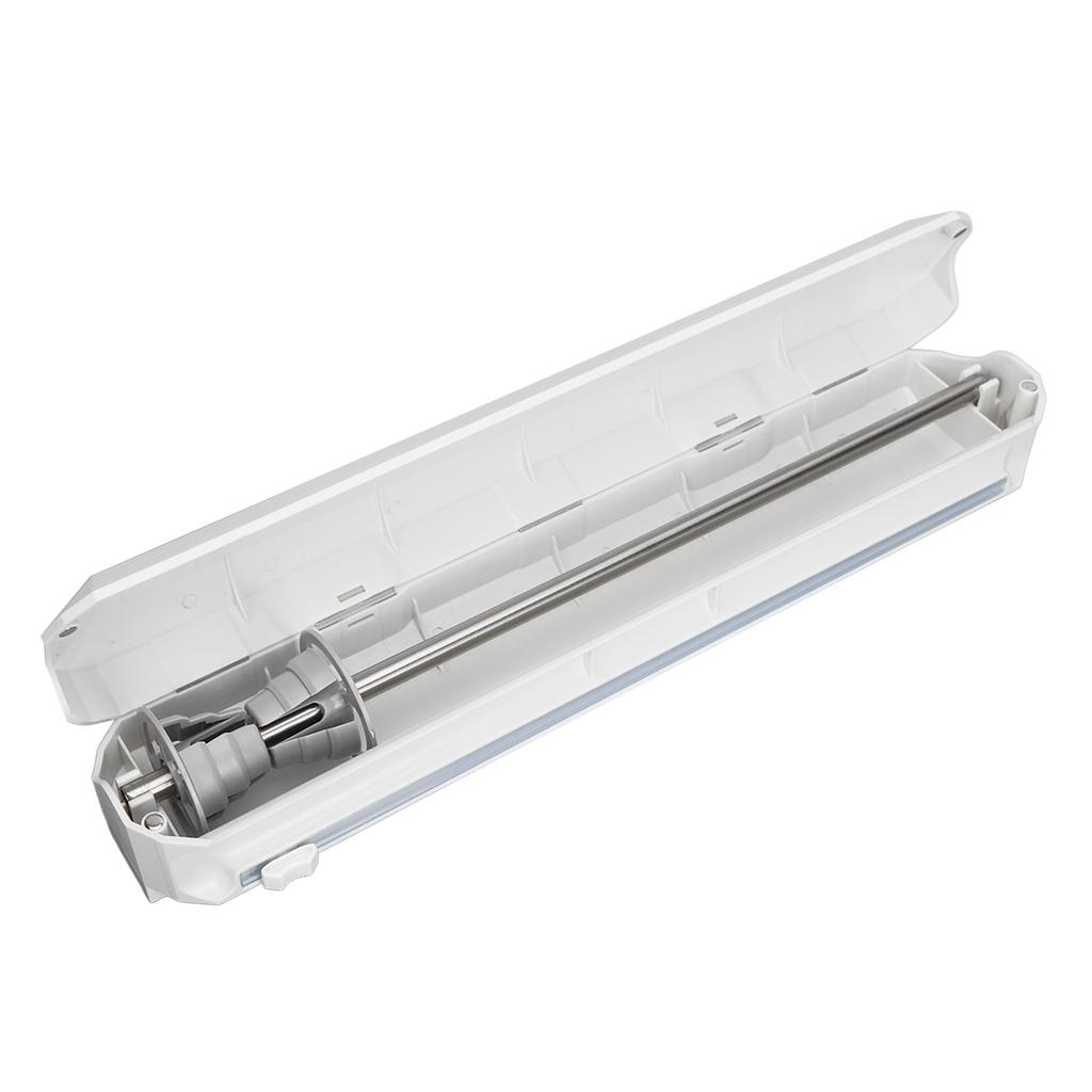 Диспенсер для пластиковой пленки с выдвижным резаком, плавная резка, регулируемый многоразовый диспенсер для пищевой пленки