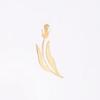 Alma Willow Handmade Brass Earrings