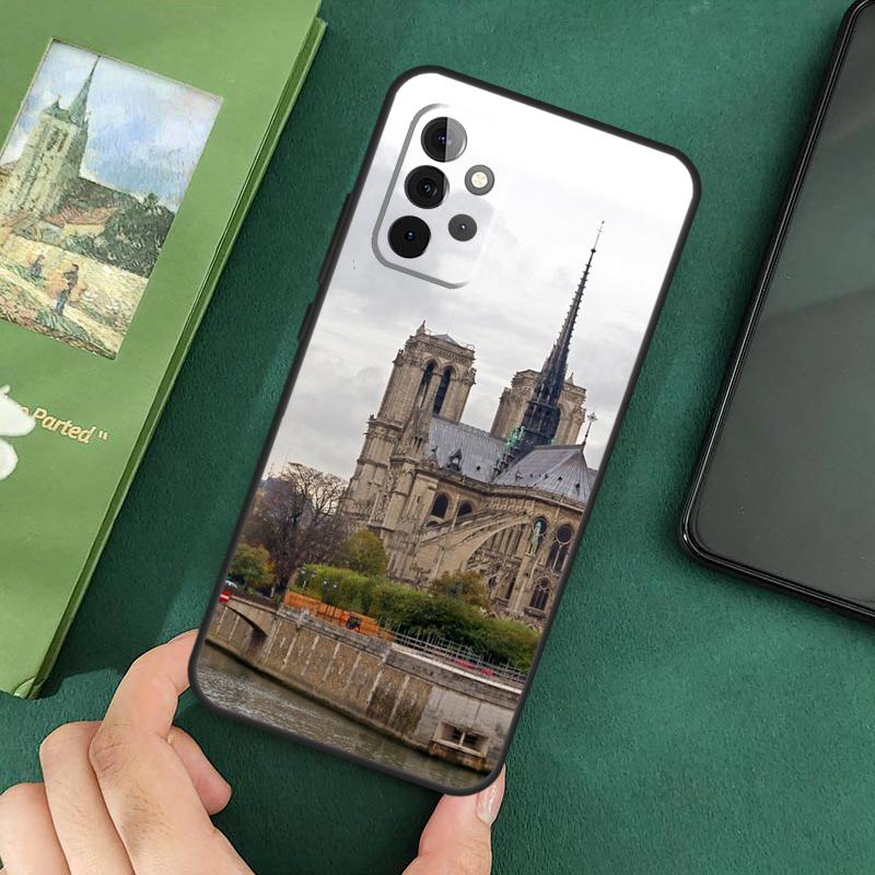 Чехол для телефона Notre Dame De Paris для Samsung Galaxy A06 A05 A16 A55 A35 A15 A53 A33 A13 A22 A32 A52 A14 A34 A54