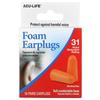 Foam Earplugs, 18 Pairs
