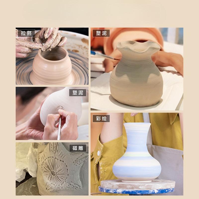 Керамика Глина Скульптура Мягкая Глина для Лепки DIY Ручная Лепка Глина для Лепки Запекание Без Керамического Инструмента Пигменты Образование Специальная Глина