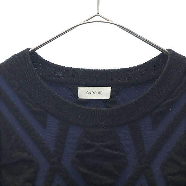 EN ROUTE Комбинезон ручка Свитер с длинным рукавом 2 Трикотаж united arrows Мужской Б/у