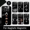 Серия C-Cukur T-The P-Pit Чехол для телефона для iPhone17,16,15,14,13,12,11 Plus,Pro Магнитный с беспроводной зарядкой Magsafe