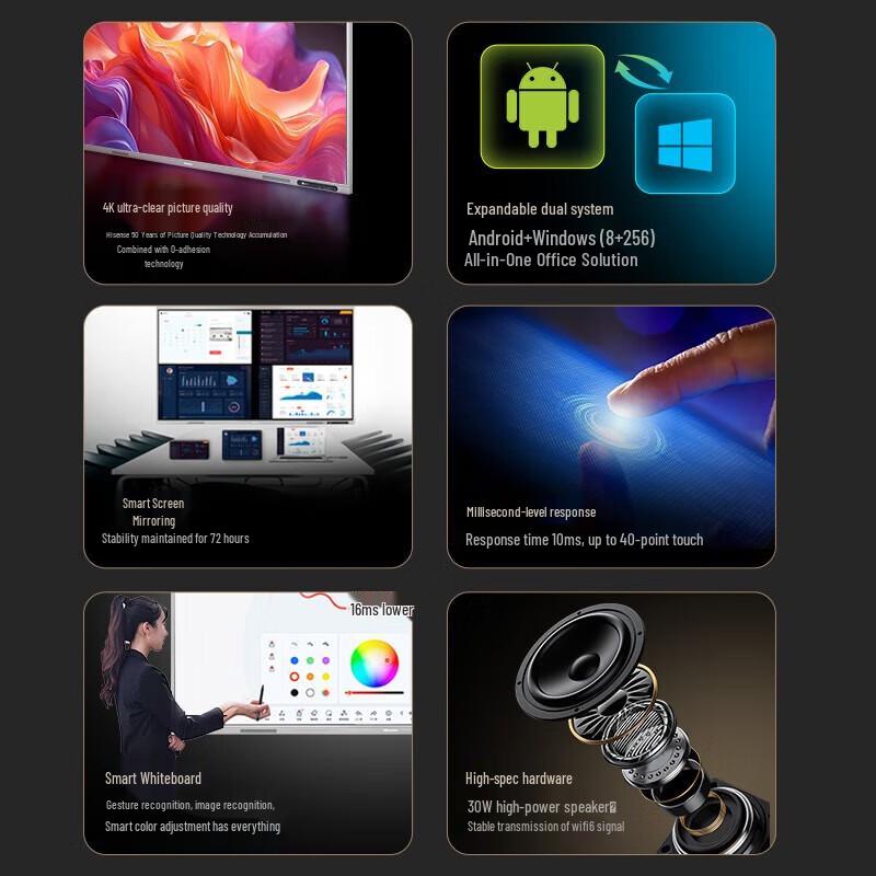 HISENSE 65-дюймовый интерактивный Smart-дисплей (Китайская версия)