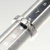 BVLGARI B.ZERO1 Essential Ring Be zero one K18 white gold/diamond #4.7(US Size) 6.3g Women Used