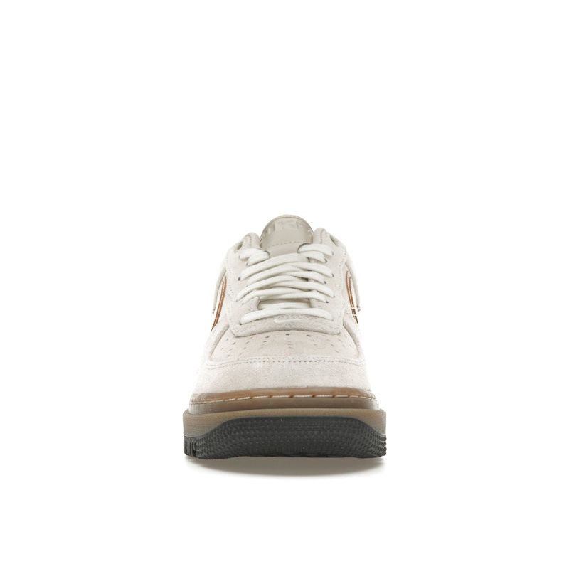 Nike Кроссовки Air Force 1 LX Light Orewood Brown Unisex цвета кремовой резины-темно-коричневого цвета антрацит HV2531-100