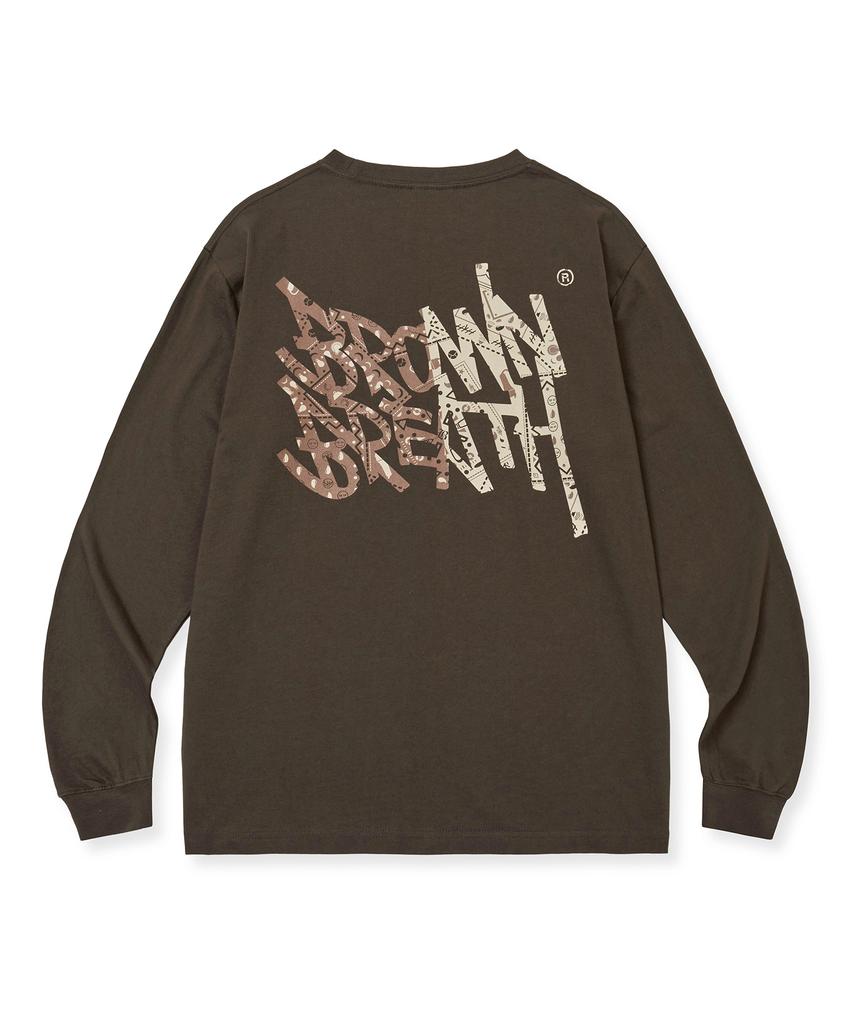 BROWNBREATH Paisley Tag Longsleeve - Brown