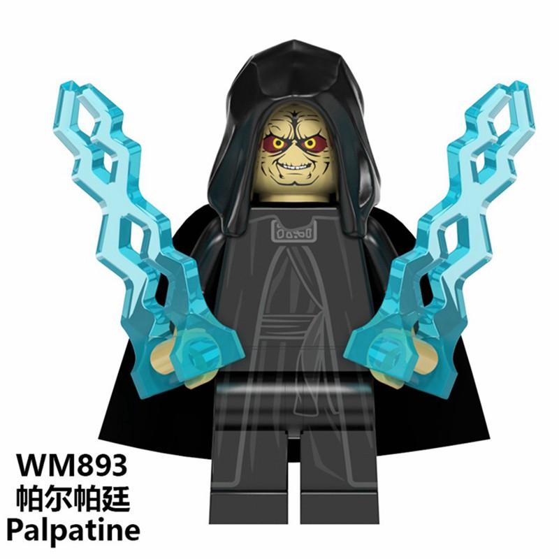Star Wars Minifigures Yoda Darth Vader Luke Han Solo Mandalorian Set Building Blocks Toys Gifts Pg792