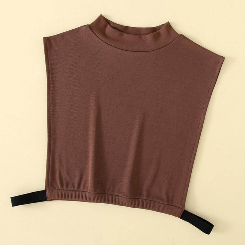 Женский съемный полуворотник, модная полутоп-блузка, аксессуар