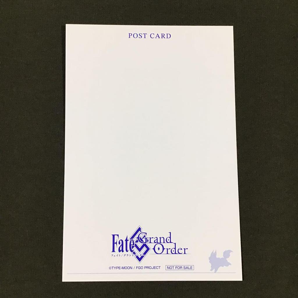 [USED] FGO -Final Ascension Artbook- Bonus Postcard Morgan