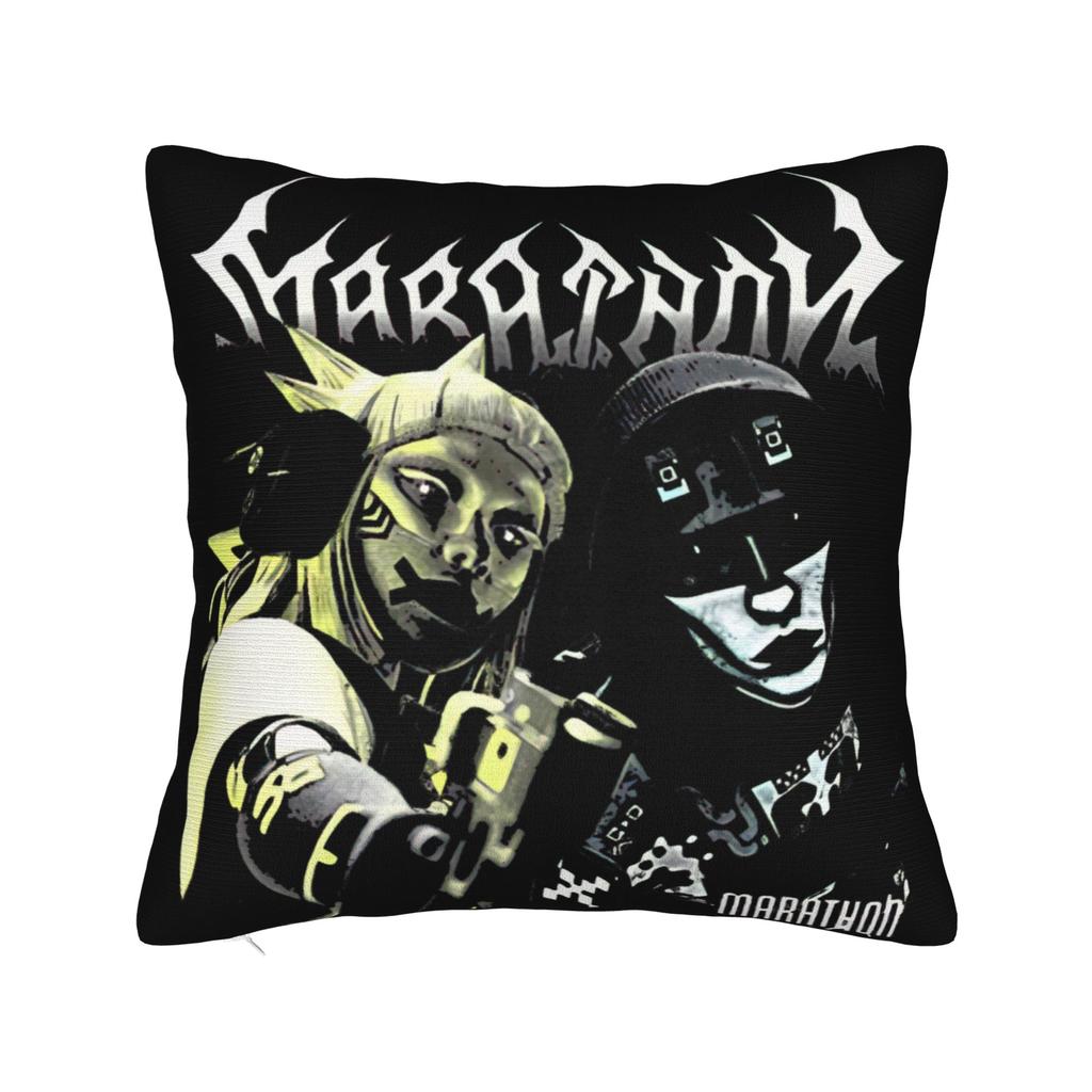 Game Marathon Pillow Cover Merch Soft Cushion Cover Decoration Throw Pillow Case Cover Sofa Multiple Sizes