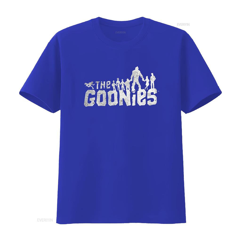 Licensed The Goonies Logo Women T Shirt S XXL Sizes vintage Washed homme Breathable Versatile fashion graphic Soft Slightly