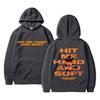 Hit Me Hard and Soft Tour 2024 Double Sided Print Hoodie Men Women Hip Hop Fashion Pullover Men's Casual Oversized Streetwear