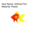 Забавные искусственные пластиковые плавающие рыбы, аквариум, украшение, орнамент, пейзаж