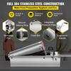VEVOR Manual Sausage Stuffer, 7 L / 15 LBS Horizontal Sausage Machine, Dual-Speed Meat Stuffer, Made of Food-Grade 304 Stainless Steel