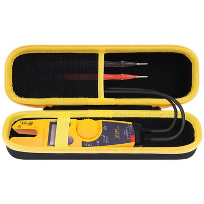 Кейс для хранения Peyyargo, совместимый с электрическими тестерами Fluke T5-1000/T6-1000/T5-600/T6-600 (Черный + Желтый)