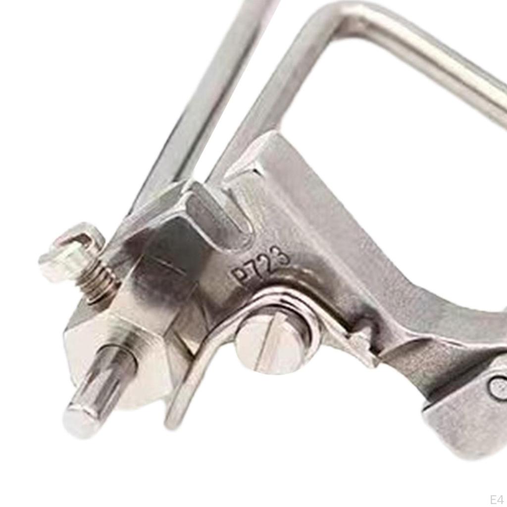 Направляющая лапка для квилтинга Регулируемая Универсальная Нескользящая Простая в использовании Фиксированная строчка по краю