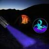 1PC 395 UV Flashlight Handheld Portable Ultraviolet Detector