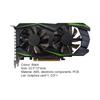 Видеокарта GTX1050TI Независимое Быстрое Рассеивание Тепла Множество Интерфейсов 4 ГБ Продуваемая Видеокарта для ПК для Офиса