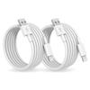USB Type C Cable (set of 2, 8m) Suptopwxm USB-A & Cable [2.4A Compatible Quick Charging] Type C Charging Cable USB for Smartphones, Tablets, Game