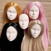 Винтажный 1/6 PP Форма лица Кукольные головы Голова модной куклы Практика макияжа DIY Игрушечные детали Подарки на день рождения для девочек