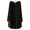 2023 Summer Women Midi Long Cardigan Jacket Casual Pocket Ir
