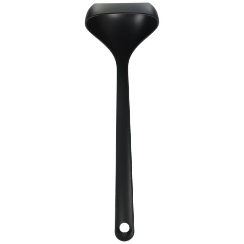 Pearl Metal Action Tool Compact Standing Ladle, Black, Made in Japan, Tsubame-Sanjo, G-4467