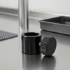 32 Mm Microscope Collar Sturdy Metal Microscope Stand Clamp Band Laboratory Equipment Focusing Rack 360 Degree Rotation