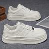 Summer Men's Shoes New Breathable Little White Shoes Men's Trend Versatile Platform Sports Shoes Casual Board Shoes Trendy Shoes