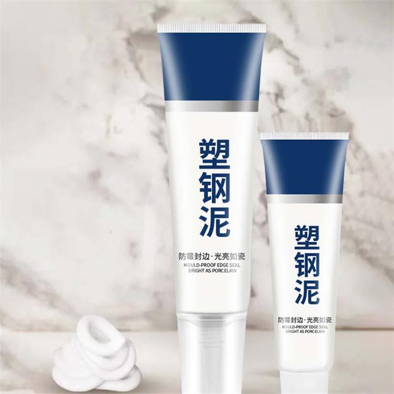 Mildew Proof Sealing Edge Caulking Ceramic Glue Kitchen Bathroom Toilet Sink Waterproof Sealant Plastic Steel Mud