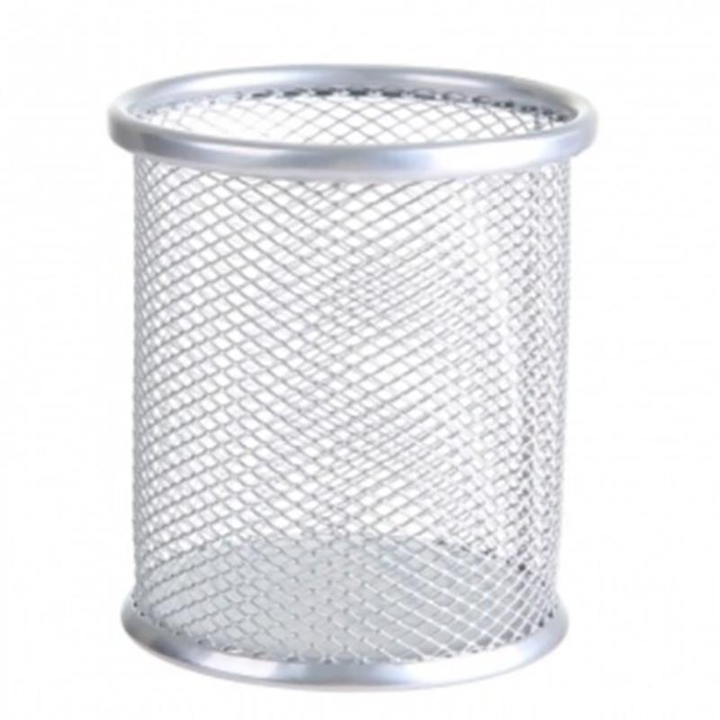 Многофункциональный круглый/квадратный сетчатый горшок для ручек, разноцветный держатель для ручек, аккуратный органайзер для канцелярских принадлежностей, органайзер для хранения карандашей, канцелярских принадлежностей