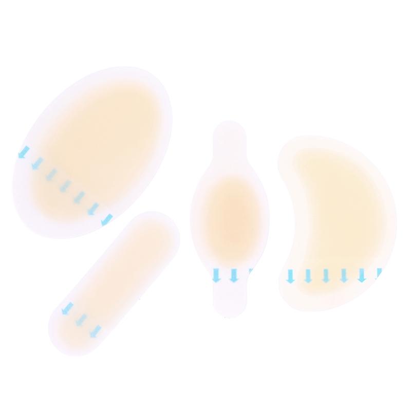 28 шт. Пластыри от мозолей Невидимые гидроколлоидные гелевые пластыри от мозолей Подушечки для мозолей для пятки, стопы, пальца ноги и защиты кожи