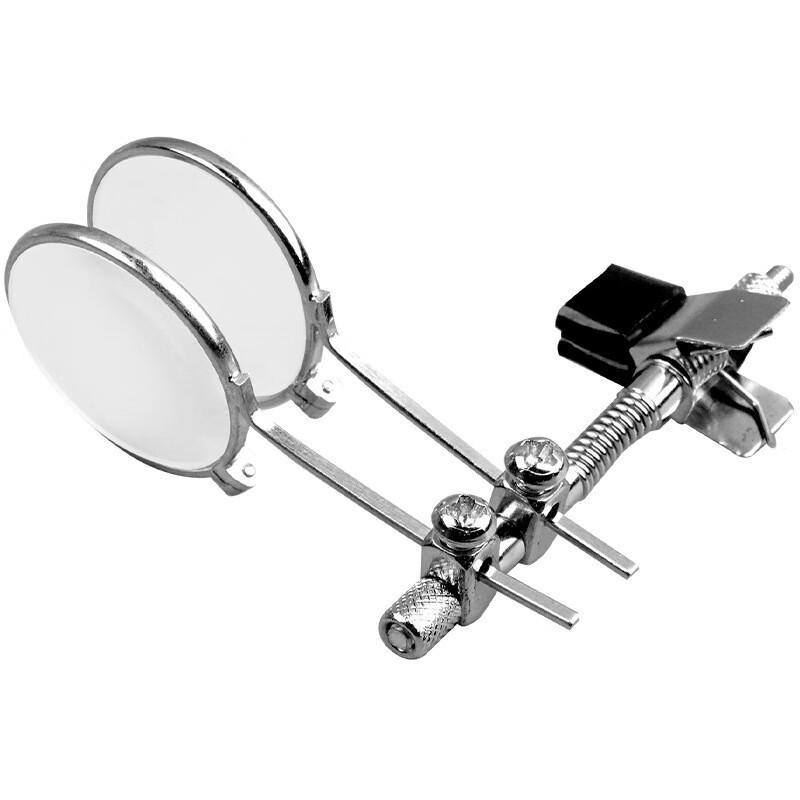 Miflame Clip-On Dual Lens Magnifier