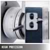 150mm/5.9In Vertical & Horizontal Rotary Table, 150MM Dividing Head Round Rotary Working Table Milling Machine Index System Adjustable Screw 5.9 Inch