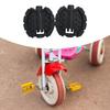 2 Pieces Kids Tricycle Pedals, Upgraded Parts Boys Girls ,Sturdy Universal Replacement ,Anti Slip Toddler Front Wheel Pedal