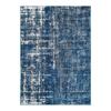 Living Room Rug Vintage Patinated Effect Blue 120x170