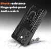 For Samsung Galaxy A57 5G Case PC + TPU Kickstand Phone Back Cover with Camera Slider